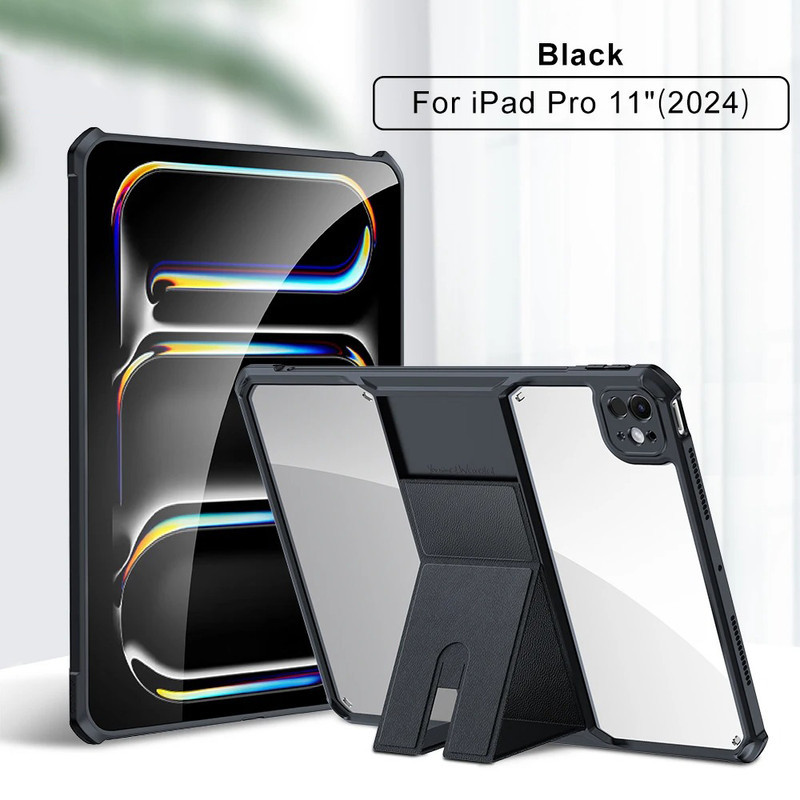 کاور بادیگارد مدل Kickstand مناسب برای تبلت اپل iPad Pro 11 inch 2024 M4  iPad Pro 11 inch 2025 M5
