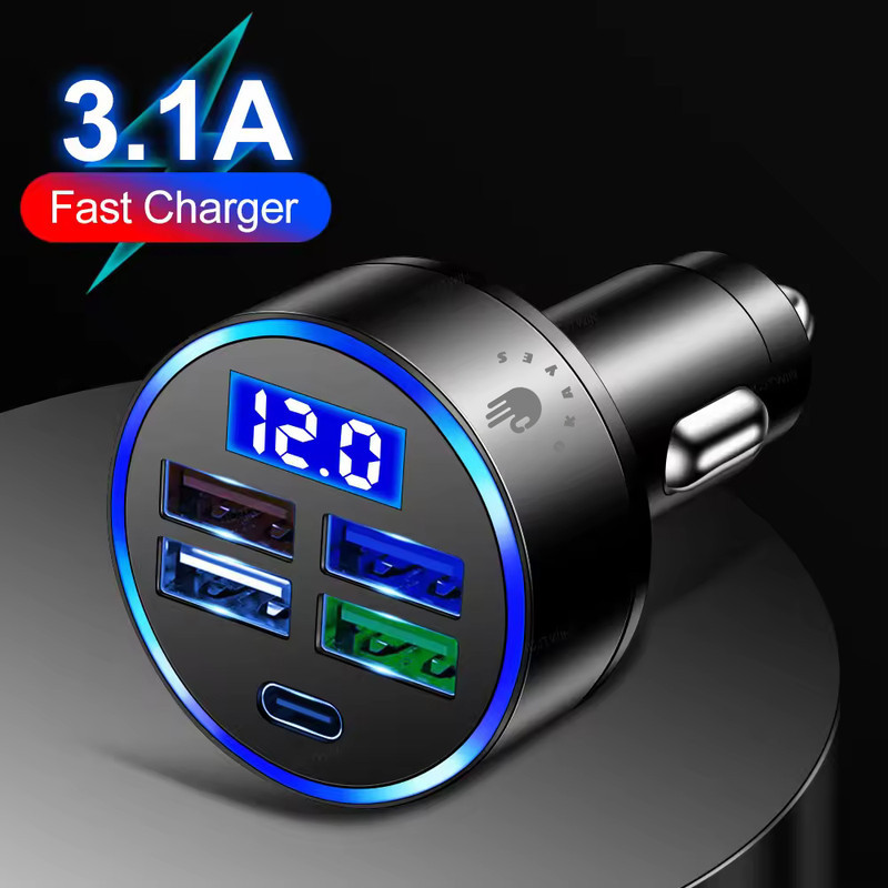 شارژر فندکی 35 وات اکی یس مدل USB3QC3PD1