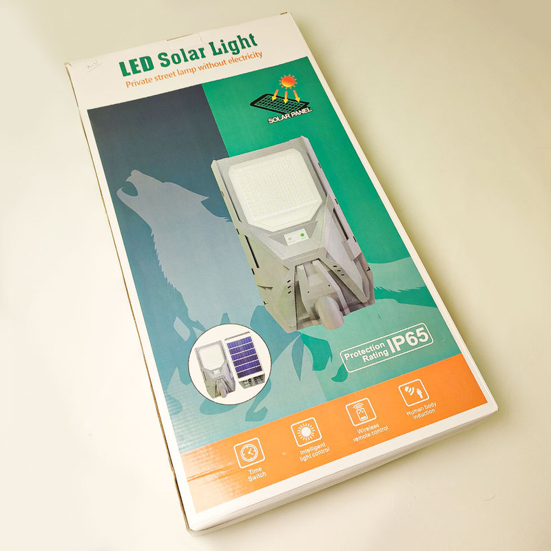 پروژکتور خیابانی 100 وات مدل سولار سنسوردار 100LM کد 807