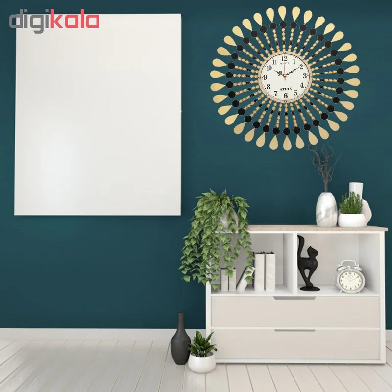 ساعت دیواری آتریکس مدل خورشیدی کد A335