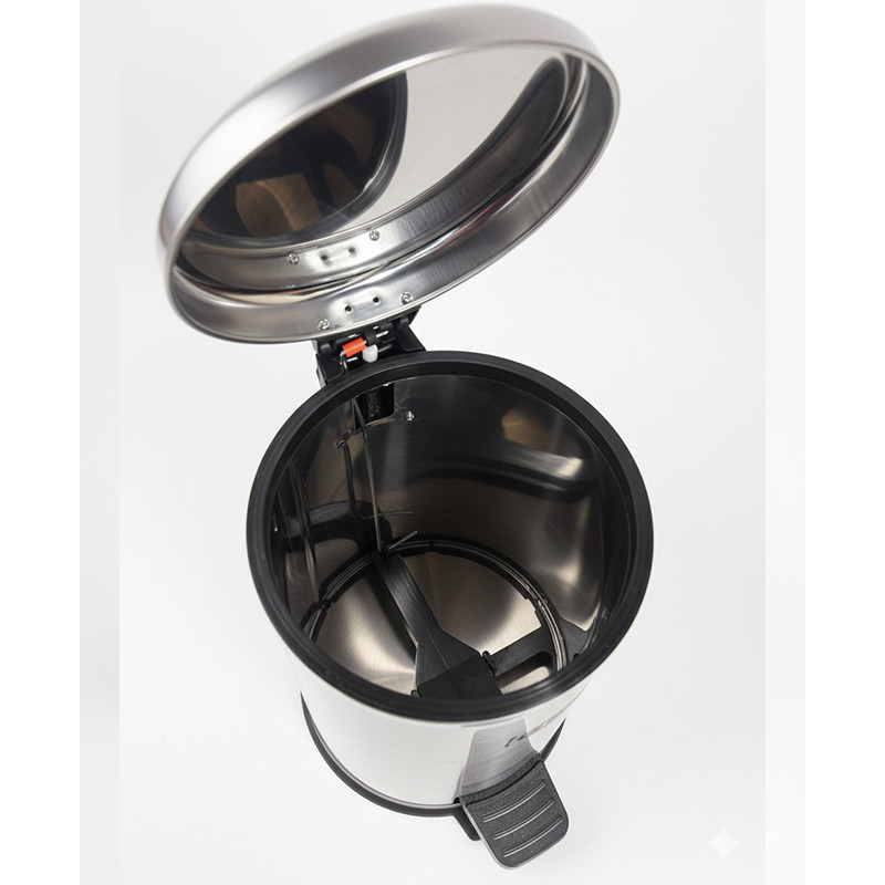 ست سطل زباله و فرچه پیسو مدل P-3-ltr گنجایش 3 لیتر