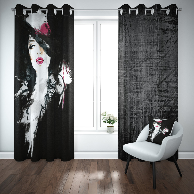 پرده مدل b2195 سایز 140×280 سانتی متر
