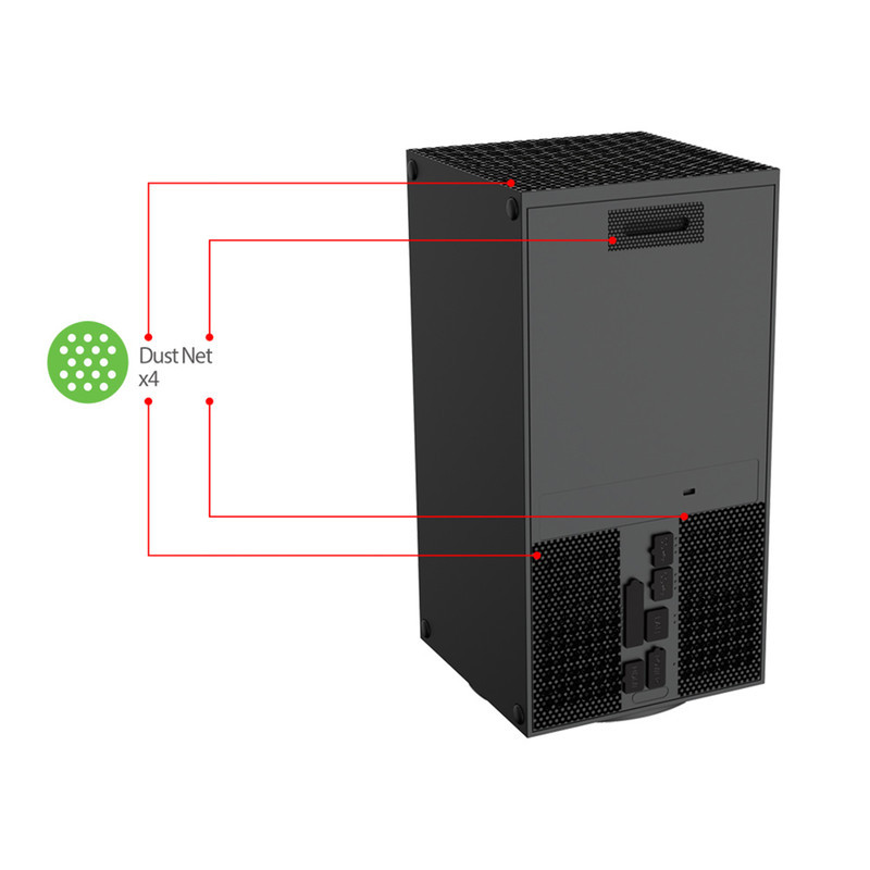 محافظ گرد و غبار کنسول Xbox Series X دابی مدل TYX-2607