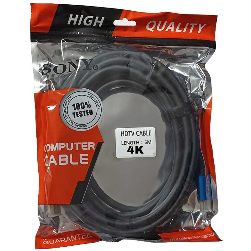 کابل HDMI سونی مدل 4K طول 5 متر