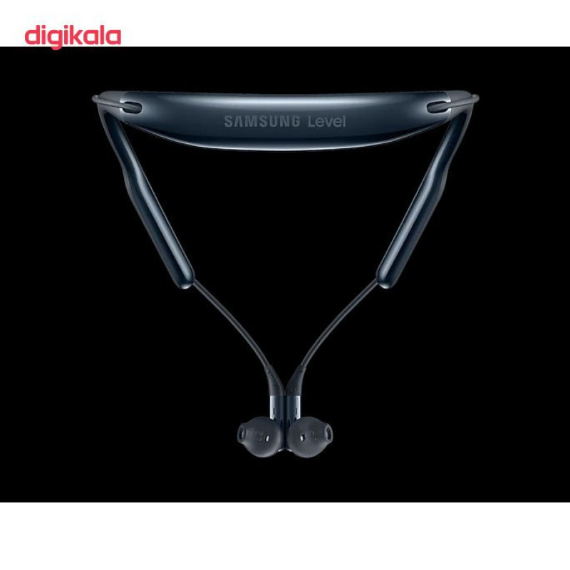 هدفون بلوتوثی گردنی سامسونگ مدل Level U2 بدون قابلیت نویز کنسلینگ، درگاه شارژ USB Type-C، دارای میکروفون داخلی با کیفیت HD، مقاوم در برابر رطوبت و عرق