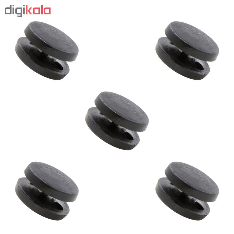 دکمه نگهدارنده کمربند ایمنی خودرو مدل BLK-01 بسته 5 عددي