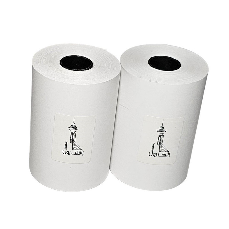 کاغذ پرینتر حرارتی پایتخت رول مدل W80mm بسته 80 عددی