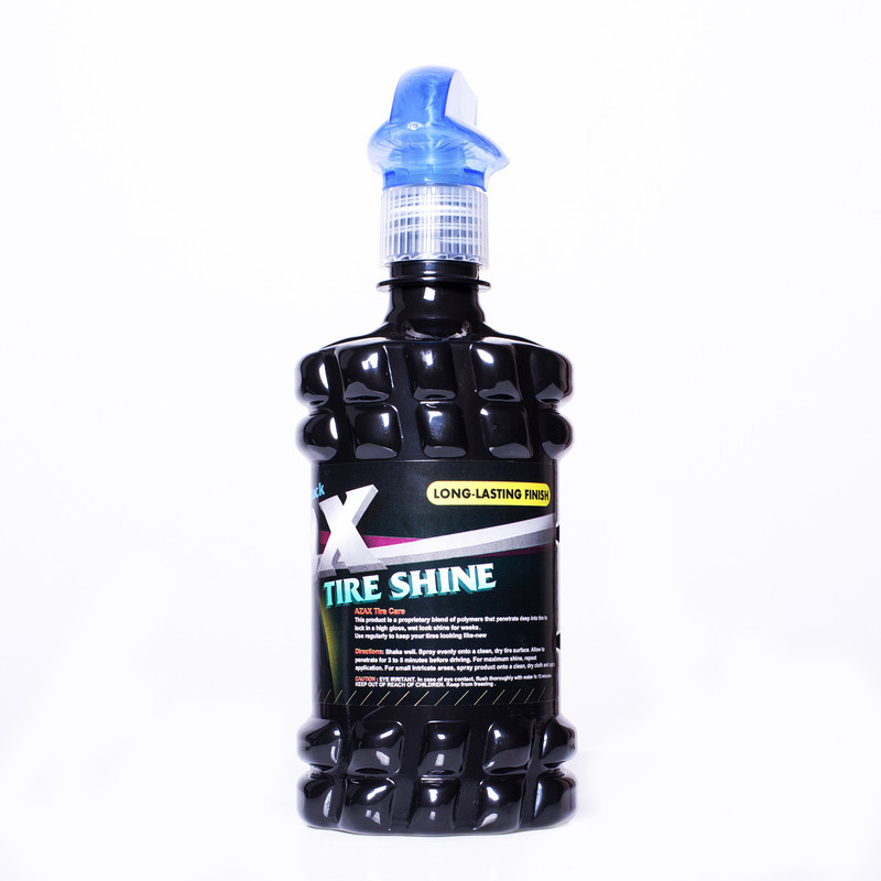 اسپری واکس لاستیک خودرو آزاکس مدل TWS-50 حجم 500 میلی لیتر