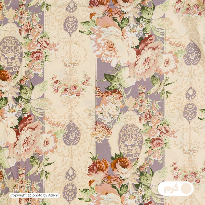 روکش لحاف فیلور آدنو مدل گلپری کد FI77 یک نفره سایز 160x220 سانتی‌متر