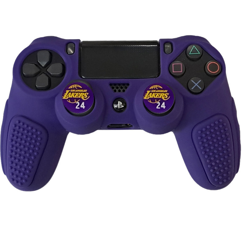 محافظ دسته پلی استیشن ۴ مدل Anti slip PS4417 به همراه روکش آنالوگ