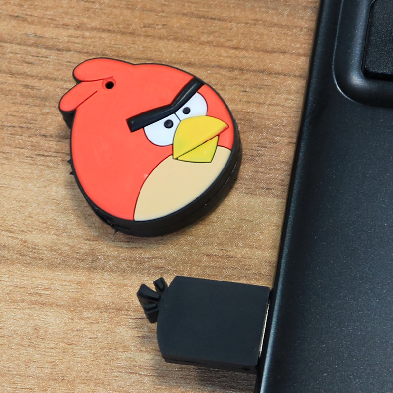فلش مموری مدل Ul-Angry Birds01 ظرفیت 16 گیگابایت