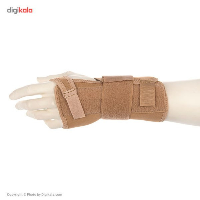 مچ بند طبی دست چپ پاک سمن مدل Neoprene CTS With Hard bar سایز کوچک