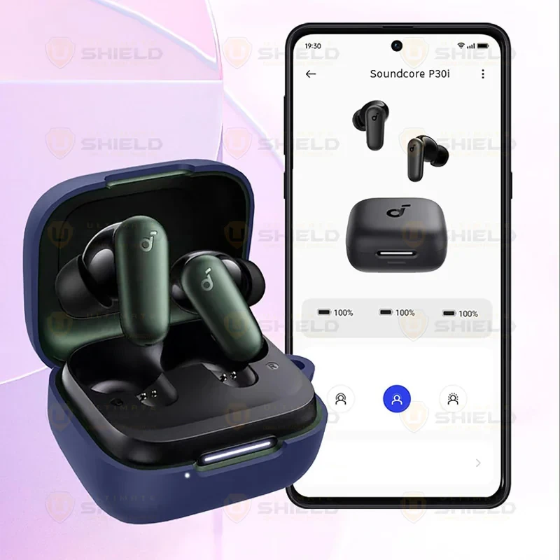 کاور آلتیمیت شیلد مدل Silicone UL مناسب برای کیس هدفون بی‌سیم انکر Soundcore P30i