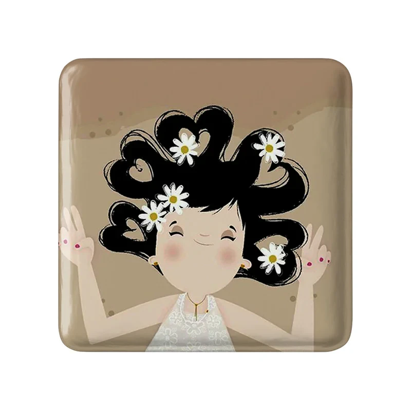 مگنت خندالو طرح دخترونه کد 6068