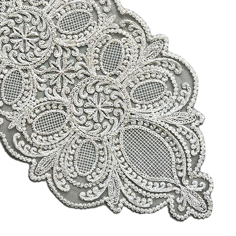 رومیزی مدل رانر طرح صدف