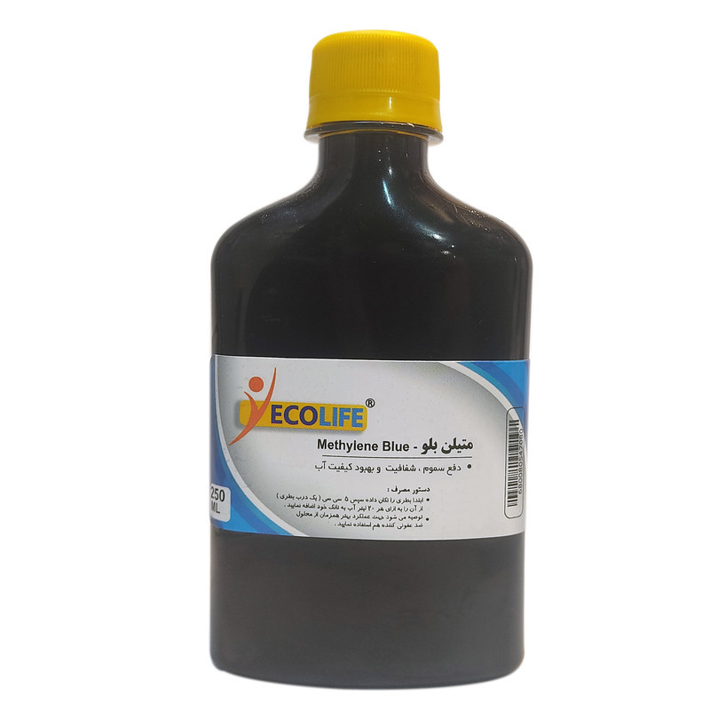 محلول ضد قارچ آب آکواریوم مدل لایف اوشن حجم 500 میلی لیتر به همراه متیلن بلو