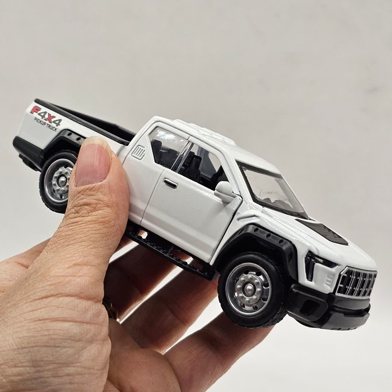 ماکت ماشین ناب سل مدل فورد پیکاپ آفرود فلزی عقب کش کد PICKUP FORD METALCAR NAAB001