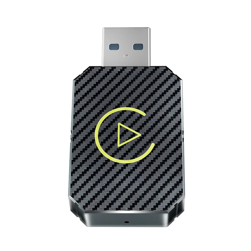 کارپلی و اندروید اتو مدل Wireless CarPlayAndroid Auto Q1M به همراه مبدل USB به USB-C