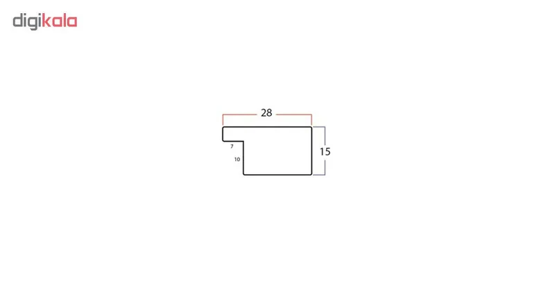 قاب عکس مدل 304-313 مجموعه 10 عددی