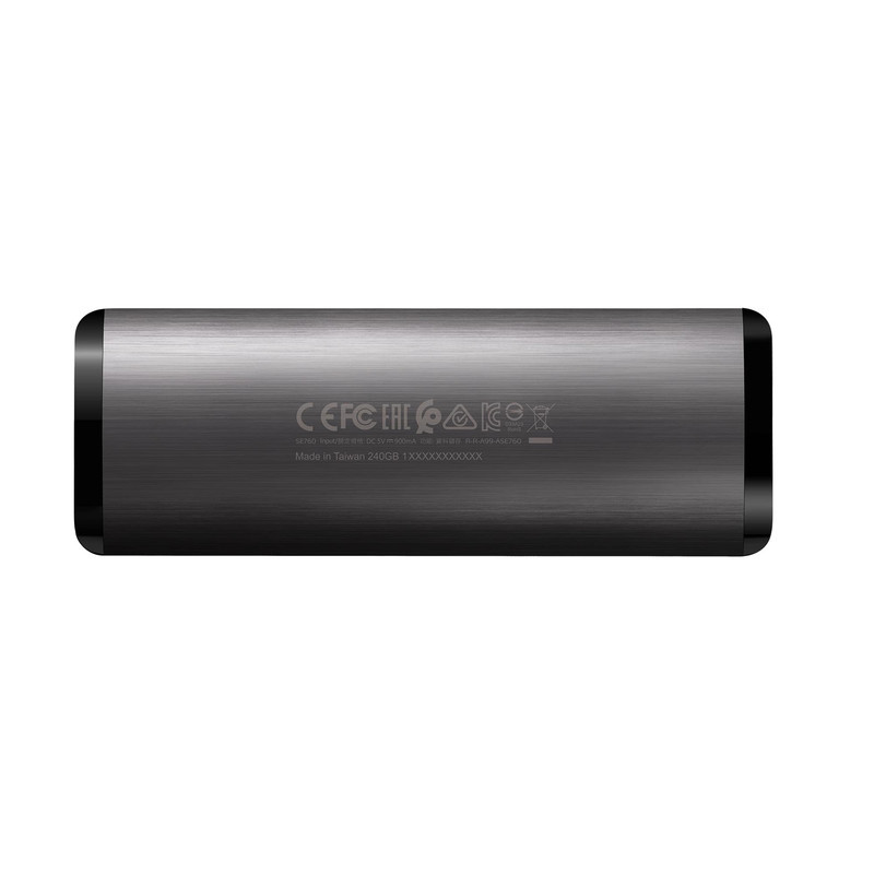 اس اس دی اکسترنال ای دیتا مدل SE760 ظرفیت 512 گیگابایت رابط USB 3.2 Gen2