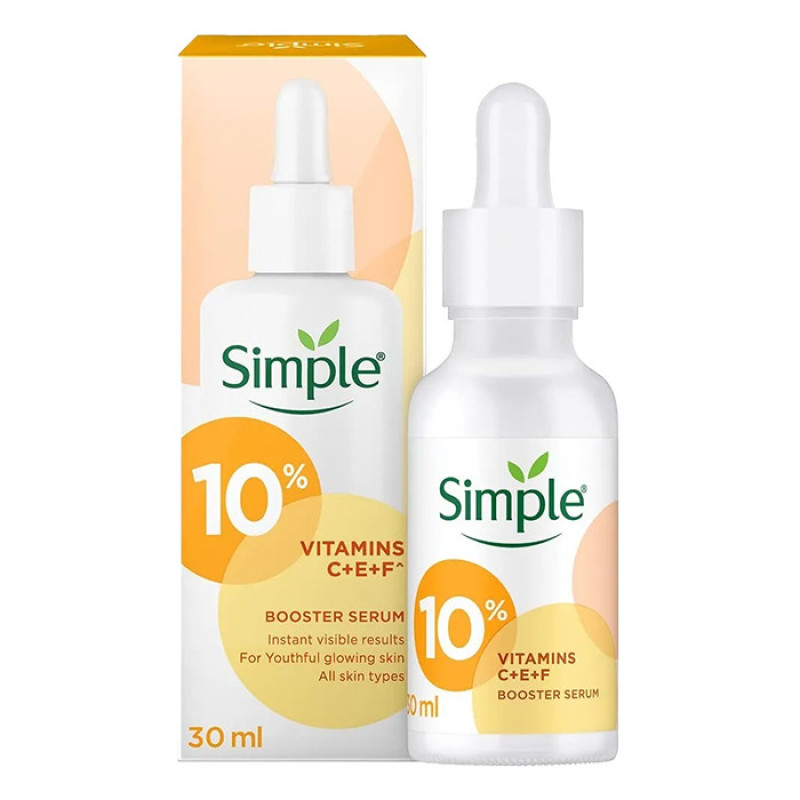 سرم روشن کننده سیمپل مدل Vitamin C 10% حجم 30 میلی لیتر
