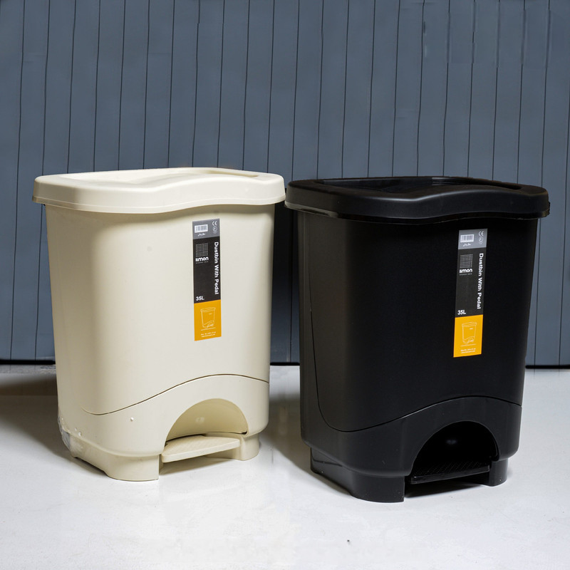 سطل زباله پدالی لیمون مدل HS035 گنجایش 35 لیتر