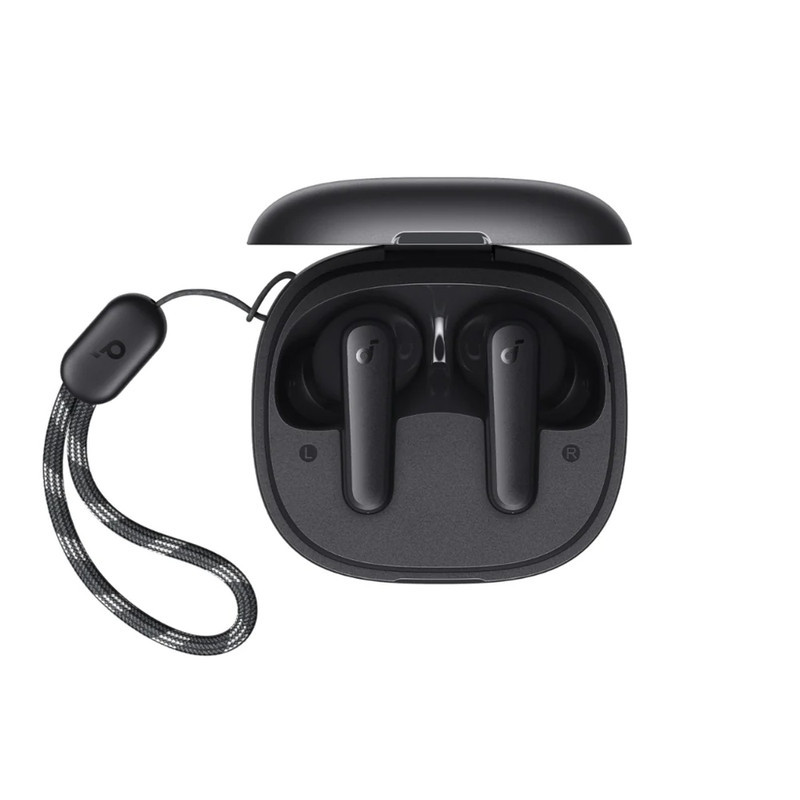 هدفون بلوتوثی انکر مدل SoundCore R50i A3949 بدون قابلیت نویز کنسلینگ، درگاه شارژ USB Type-C، دارای فناوری AI-Enhanced Calls برای کاهش نویز و بهبود مکالمات، مقاوم در برابر رطوبت و عرق
