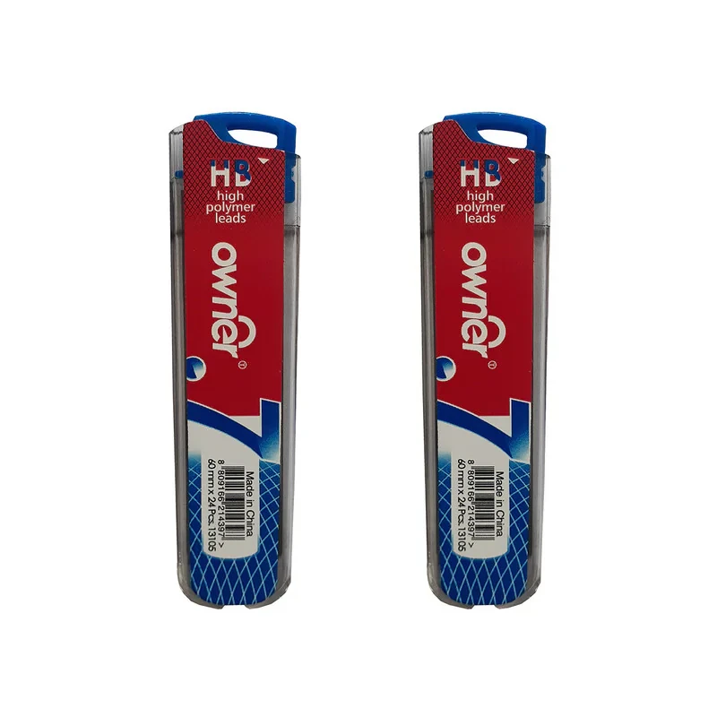نوک مداد نوکی 0.7 میلیمتری اونر مدل high-polymer بسته 2 عددی