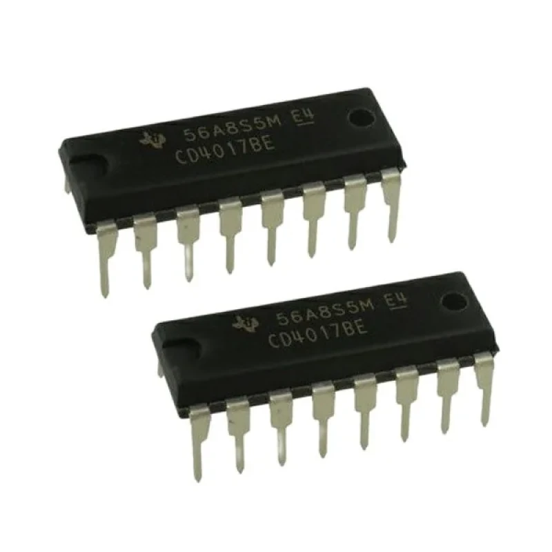 آی سی شمارنده مدل CD4017 بسته 2 عددی