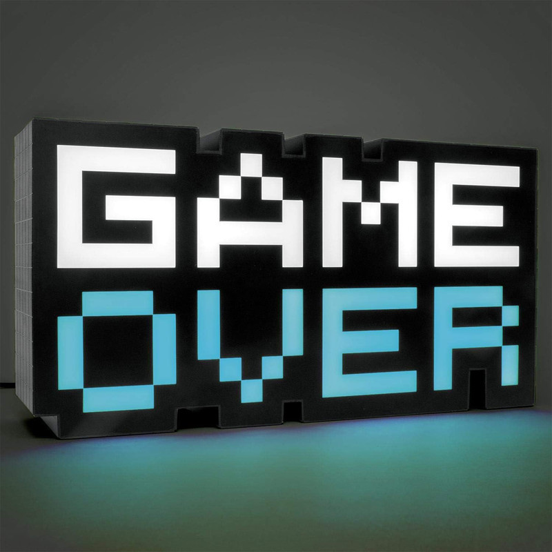 آباژور رومیزی مدل Game Over Light 8-Bit