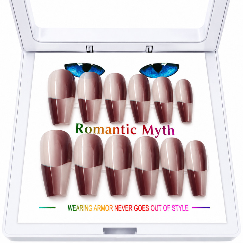 ناخن مصنوعی دست مدل آیس شاین کد 366 بسته 12 عددی