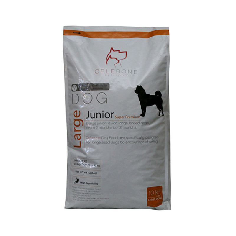 غذای خشک سگ سلبن مدل Large Junior وزن 10 کیلوگرم