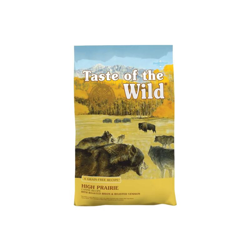 غذای خشک سگ تیست آف ویلد مدل High Prairie Canine Recipe طعم گاومیش و گوزن وزن 2 کیلوگرم