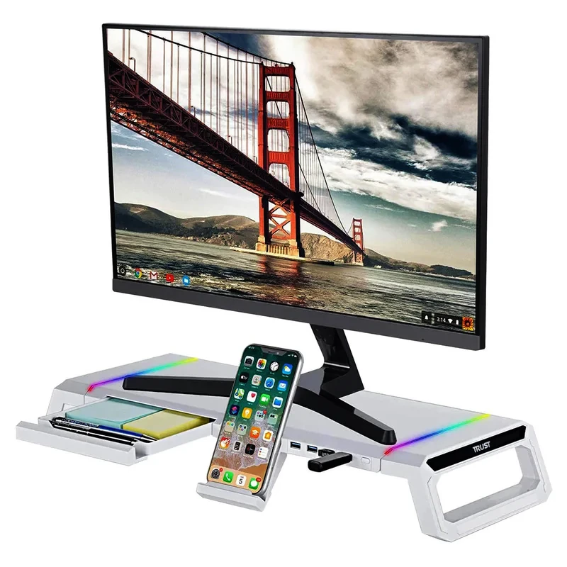 پایه نگهدارنده مانیتور تراست مدل TDESK