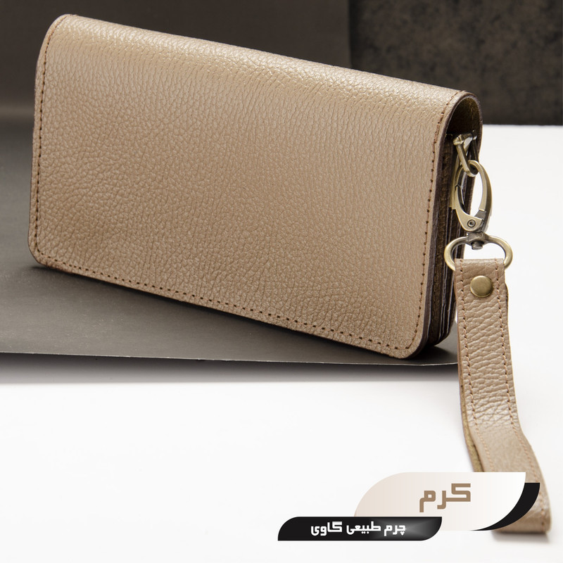 کیف دستی چرم عطارد مدل K09