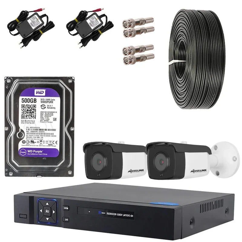سیستم امنیتی مدل FULL HD KIT 002 LB - AXESSLINK