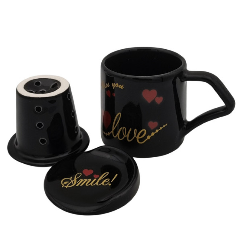 لیوان دمنوش ساز مدل اشکان کد 18244xlove گنجایش 160 میلی لیتر