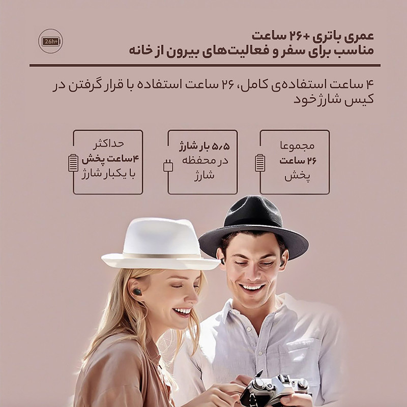 هدفون بی‌ سیم هایلو مدل GT1 Pro