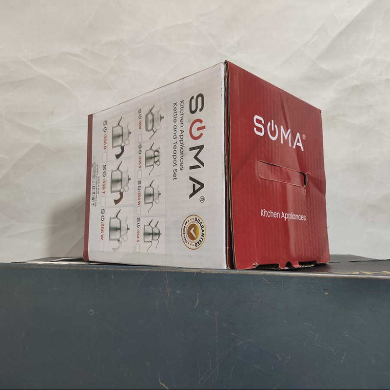 ست کتری و قوری سوما مدل so-354g گنجایش کتری 2.5 لیتر گنجایش قوری 1.2 لیتر
