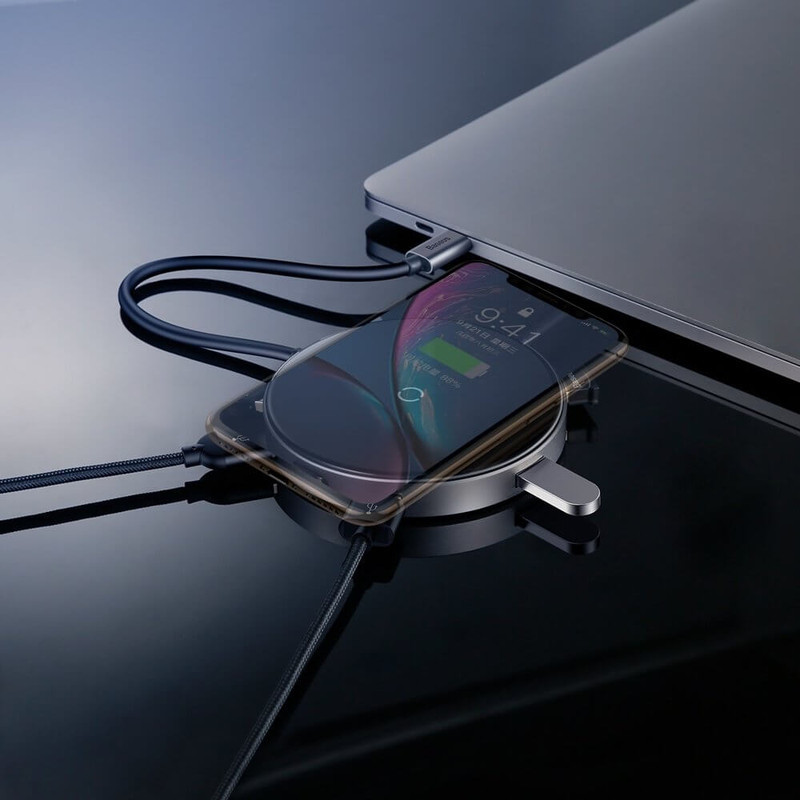 شارژر بی سیم باسئوس مدل WXJMY-0G