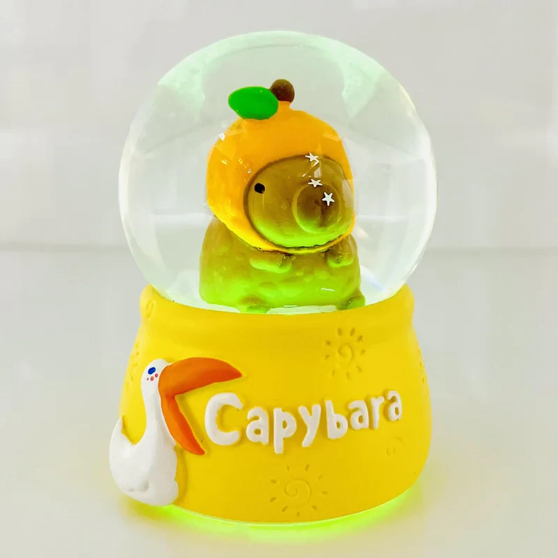 گوی چراغ‌دار مدل مینی Capybara طرح کوالا هویج عاشق کد C1623.15