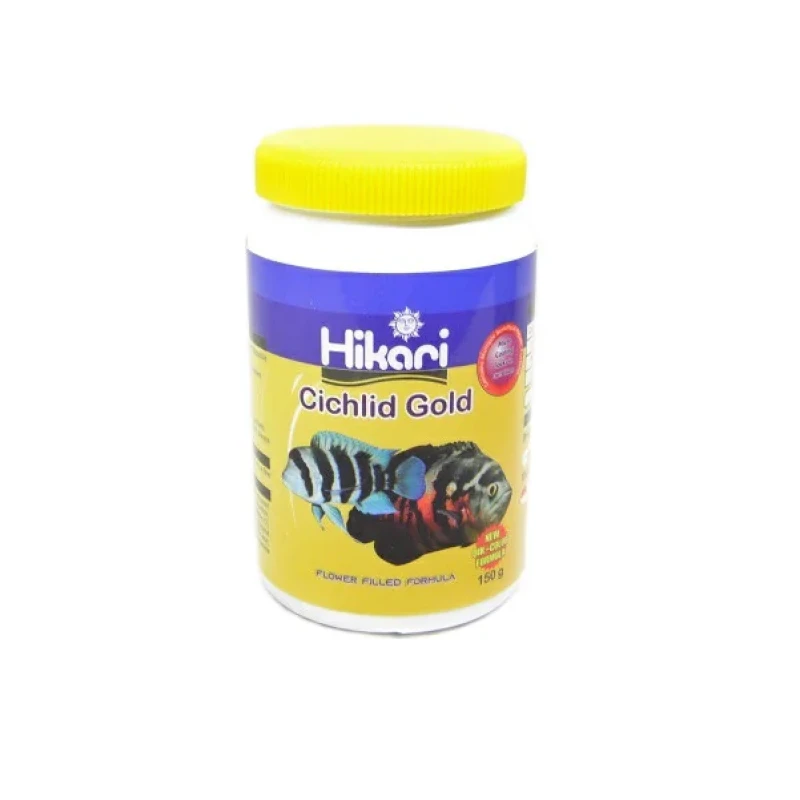 غذای ماهی هیکاری مدل cichlid وزن 150گرم
