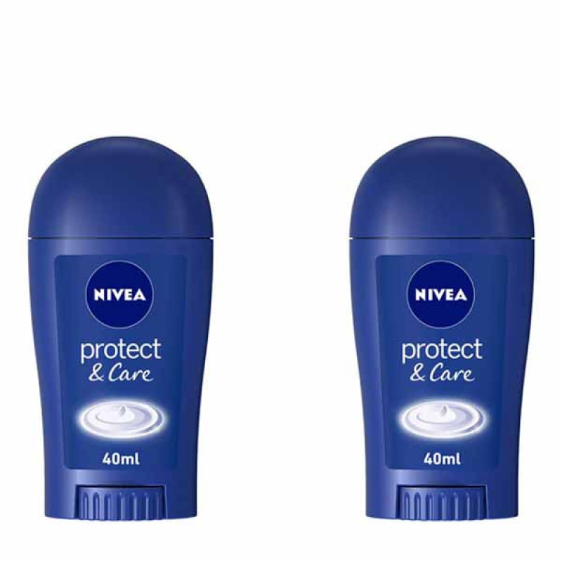 استیک ضد تعریق زنانه نیوآ مدل protect & care حجم 40 میلی لیتر مجموعه 2 عددی