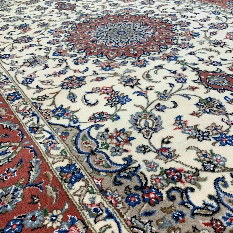 فرش دستبافت 4 متری مدل ترمه اردکان کد 786