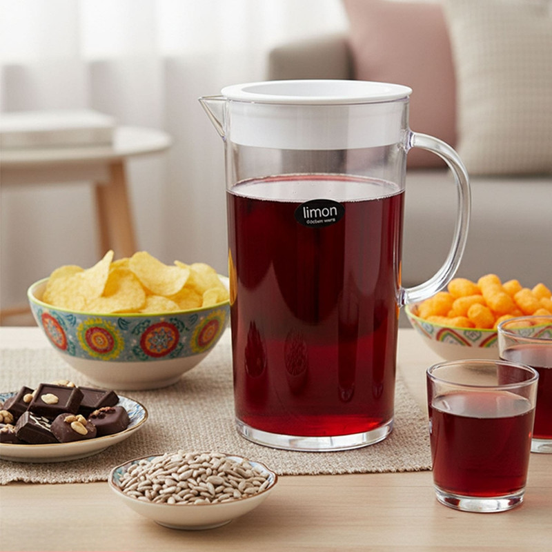پارچ لیمون مدل کریستال گرد کد HS1834