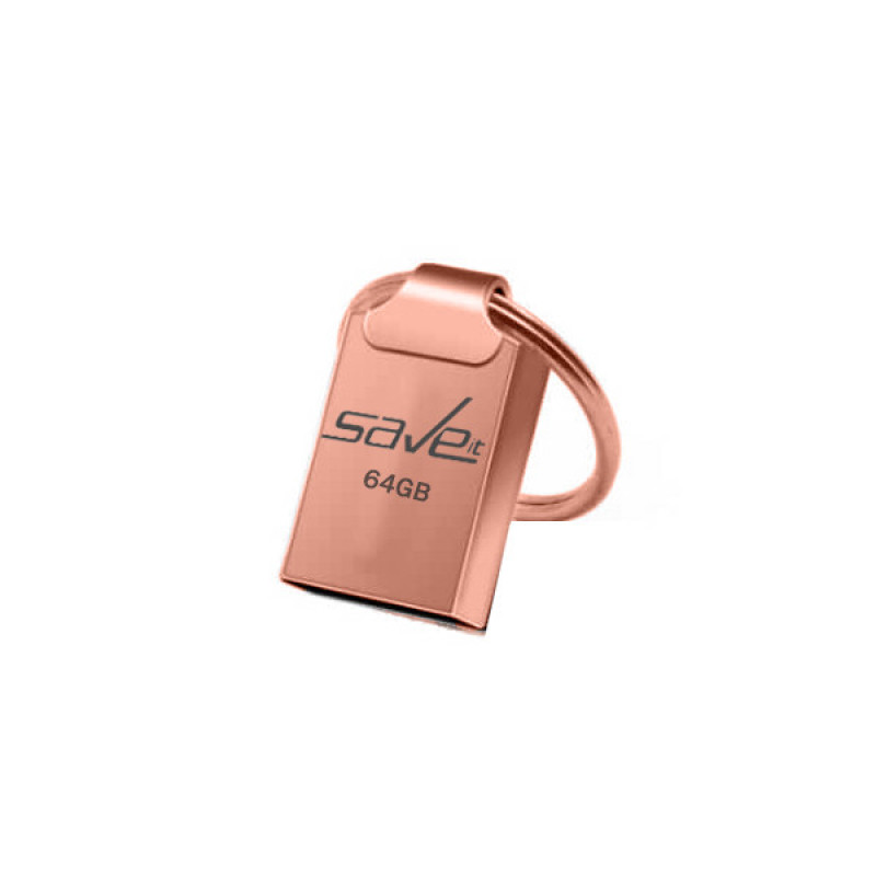 فلش مموری سیویت مدل SEGO ظرفیت 64 گیگابایت با رابط USB 2.0، بدنه فلزی، طراحی بند انگشتی با حلقه آویز، سازگار با گوشی، تبلت، لپ‌تاپ و تلویزیون، سرعت انتقال 30 مگابایت بر ثانیه