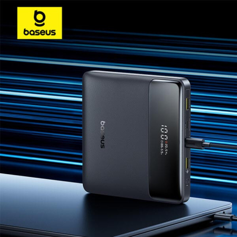پاوربانک 100 وات باسئوس مدل Blade H1 P10021604123-00 ظرفیت 20000 میلی آمپر ساعت