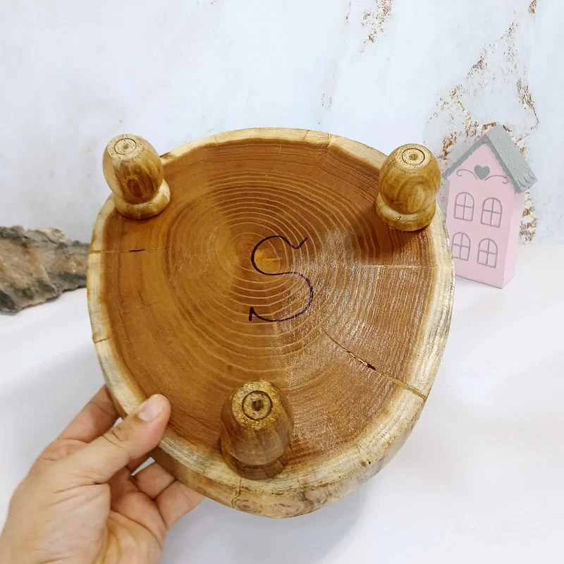 تخته سرو چوبی مدل پایه دار کد S101