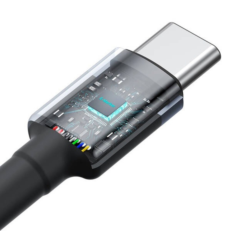کابل تبدیل USB-C بیسوس مدل B-2pcs طول 2 متر