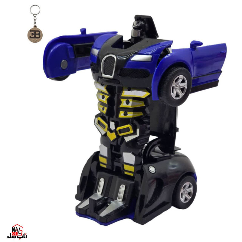 ماشین بازی ناب سل مدل بوگاتی تبدیل شونده Bugatti Naab001 همراه با جاسوییچی